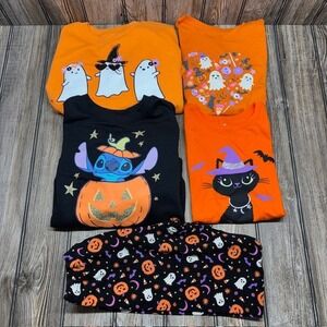 Girls Halloween Clothing Bundle Jumping Beans Disney Stitch Wonder Nation 10-12